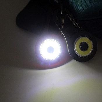 Преносимо осветление за ключодържател LED фенерче Карабинер Лампа Факел Лампи 3 режима Къмпинг Факел Светкавици Джобна светлина за раница