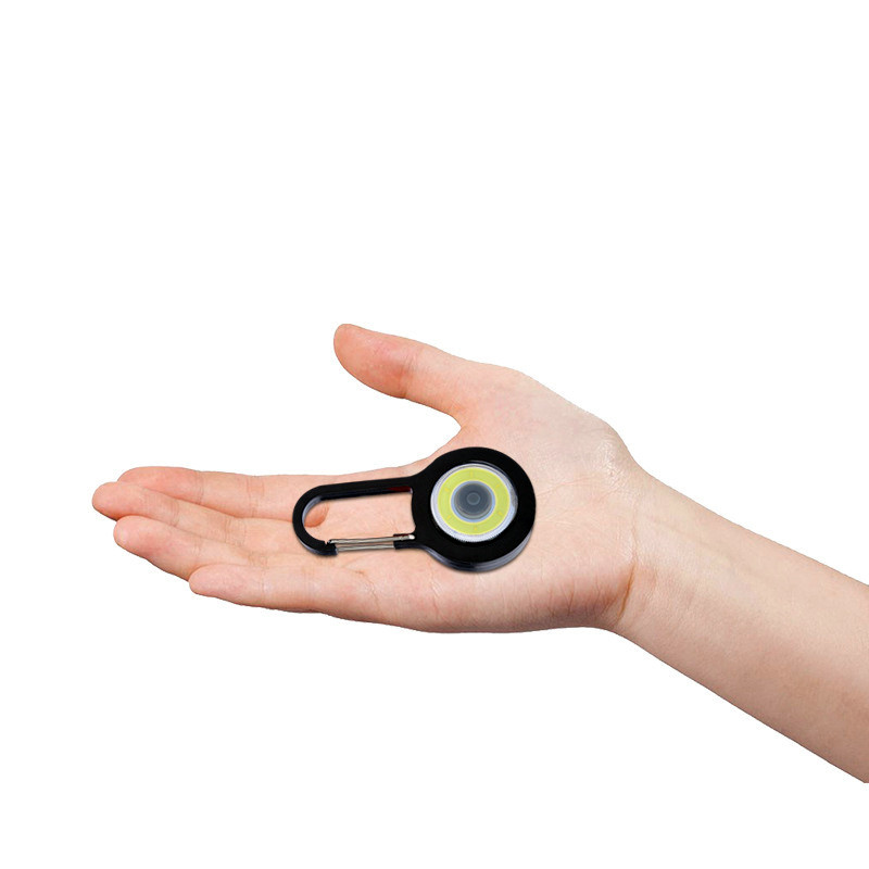 Kaasaskantav võtmehoidja valgus LED-taskulamp Karabiinlamp Taskulambid 3 režiimi Matkatasku välklambid Tasku seljakoti valgus