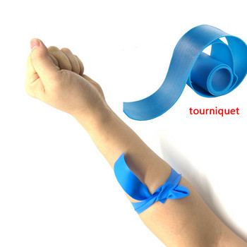 10/15 τεμ. Ζώνη πρώτων βοηθειών Tourniquet Latex Tourniquet μιας χρήσης Εξωτερικού χώρου έκτακτης ανάγκης Tactical Medical Paramedic Πρώτων Βοηθειών