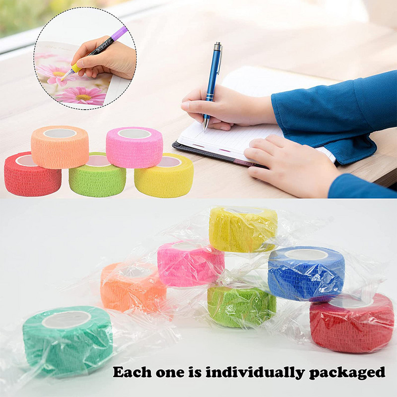 Αυτοκόλλητος ελαστικός επίδεσμος κάμπινγκ Κιτ πρώτων βοηθειών έκτακτης ανάγκης Επίδεσμος αθλητική γάζα Ταινία επιβίωσης Κιτ περιτύλιξης ταινίας εξοπλισμός κάμπινγκ