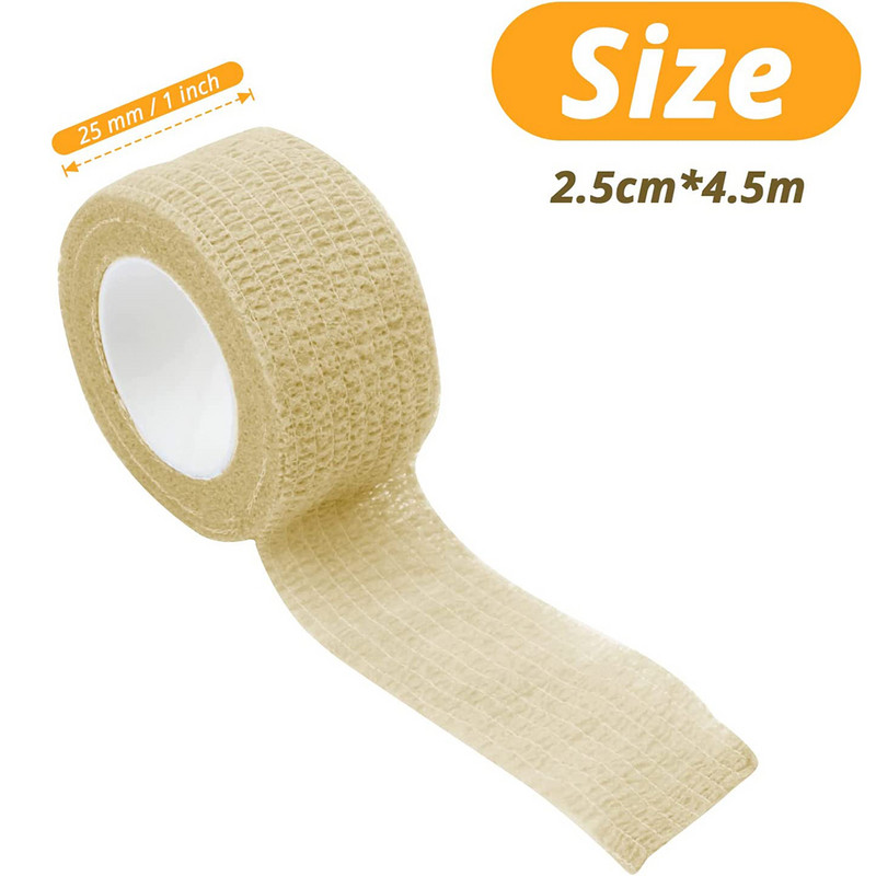 Αυτοκόλλητος ελαστικός επίδεσμος κάμπινγκ Κιτ πρώτων βοηθειών έκτακτης ανάγκης Επίδεσμος αθλητική γάζα Ταινία επιβίωσης Κιτ περιτύλιξης ταινίας εξοπλισμός κάμπινγκ