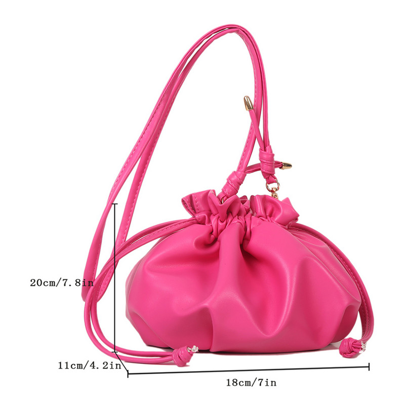 Street Crossbody Τσάντες Y2K Style Shoulder Τσάντες χιαστί Δερμάτινο κορδόνι μίνι τσάντα ώμου γυναικεία τσάντα για κορίτσια Τσάντες χειρός