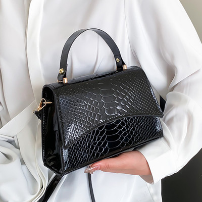 Genți de găleată retro din aligator, genți de ghiozdan de crocodil cu laser, geanți de tip crossbody pentru fete, geantă nouă de umăr, poșetă pentru telefon