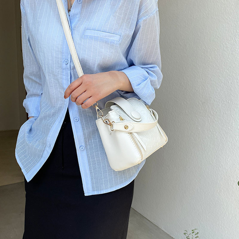 Τσάντες κουβά μικρής χωρητικότητας για γυναίκες από μαλακό δέρμα Μικρές τσάντες σχεδιαστών κινουμένων σχεδίων εκτύπωση χιαστί τσάντα ώμου Ευέλικτο πορτοφόλι