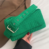 Μόδα χιαστί τσάντες γυναικείες τσάντες κοτλέ τσάντες τετράγωνες τσάντες απλές ντιζάιν Τσάντες τσάντες τσάντες τσάντες 2023 Άνοιξη