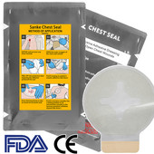 Ιατρική σφραγίδα στήθους αεριζόμενος επίδεσμος επίδεσμος κιτ πρώτων βοηθειών Rescue Hyfin IFAK Σφραγίδα στήθους σε εξωτερικούς χώρους Επείγουσα ιατρική περίθαλψη