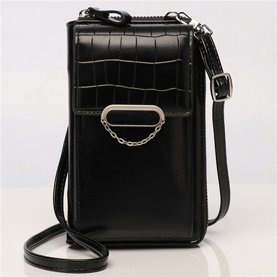 Fashion Trend naiste telefonikott naistele mobiilne messenger õlakott Nahast kaardihoidja Crossbody rahakott naistele 1 tk