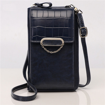 Fashion Trend naiste telefonikott naistele mobiilne messenger õlakott Nahast kaardihoidja Crossbody rahakott naistele 1 tk