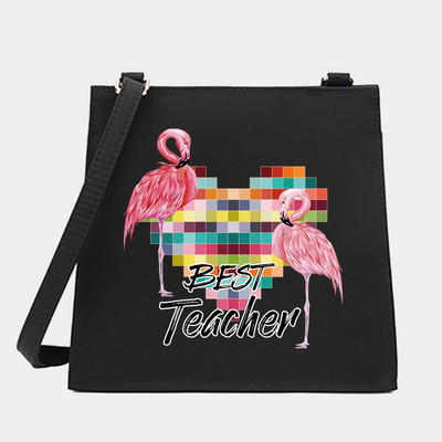 Naiste õla-messenger pendelrännaku kandekott õpetajate seeria mustrikujundaja väike kandiline kotid ostukott Käekott