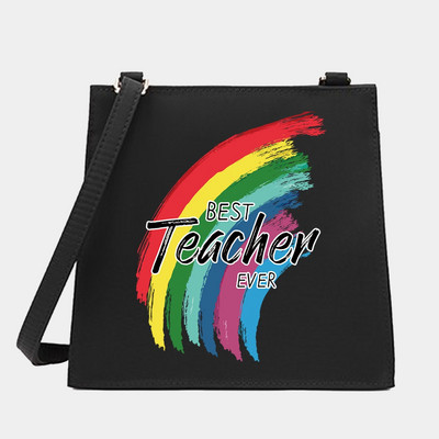 Naiste õla-messenger pendelrännaku kandekott õpetajate seeria mustrikujundaja väike kandiline kotid ostukott Käekott