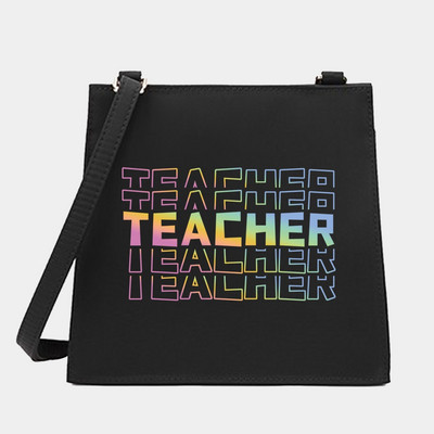 Naiste õla-messenger pendelrännaku kandekott õpetajate seeria mustrikujundaja väike kandiline kotid ostukott Käekott