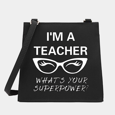 Naiste õla-messenger pendelrännaku kandekott õpetajate seeria mustrikujundaja väike kandiline kotid ostukott Käekott