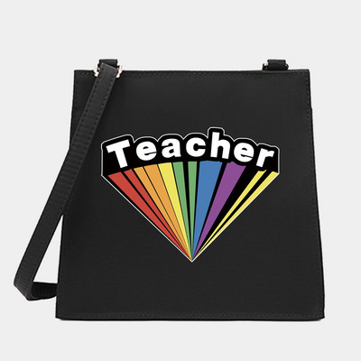 Naiste õla-messenger pendelrännaku kandekott õpetajate seeria mustrikujundaja väike kandiline kotid ostukott Käekott