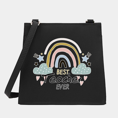 Naiste õla-messenger pendelrännaku kandekott õpetajate seeria mustrikujundaja väike kandiline kotid ostukott Käekott