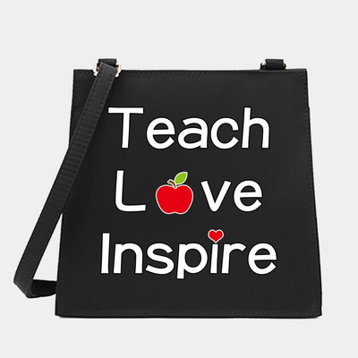 Naiste õla-messenger pendelrännaku kandekott õpetajate seeria mustrikujundaja väike kandiline kotid ostukott Käekott