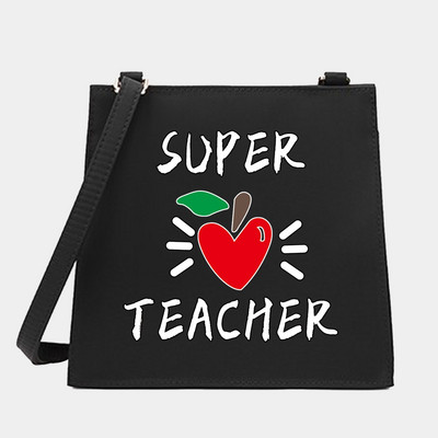 Naiste õla-messenger pendelrännaku kandekott õpetajate seeria mustrikujundaja väike kandiline kotid ostukott Käekott