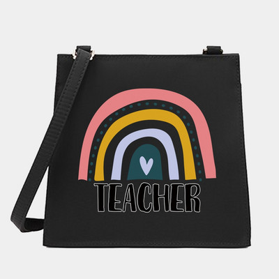 Naiste õla-messenger pendelrännaku kandekott õpetajate seeria mustrikujundaja väike kandiline kotid ostukott Käekott