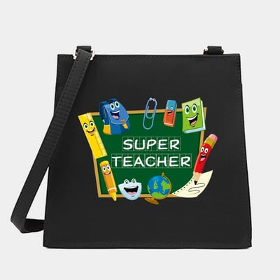 Naiste õla-messenger pendelrännaku kandekott õpetajate seeria mustrikujundaja väike kandiline kotid ostukott Käekott