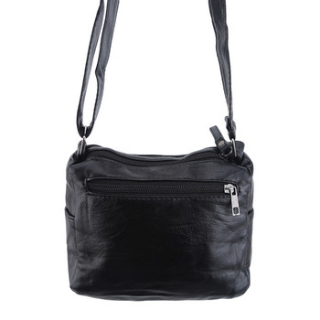 Дамска чанта Messenger Модна кожена чанта през рамо с принт Ежедневна квадратна чанта Парти чанти през рамо за жени