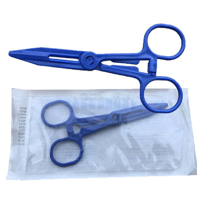 Disposable ABS Plastic Hemostatic Forceps Surgical Forceps Ourdoor First Aid Tools For Nurse Care Medical Pliers