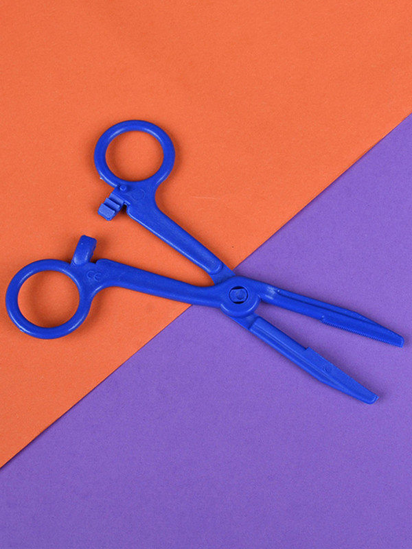 Ühekordselt kasutatavad ABS-plastikust hemostaatilised tangid Kirurgilised tangid Ourdoor esmaabivahendid õdede hooldamiseks Meditsiinilised tangid