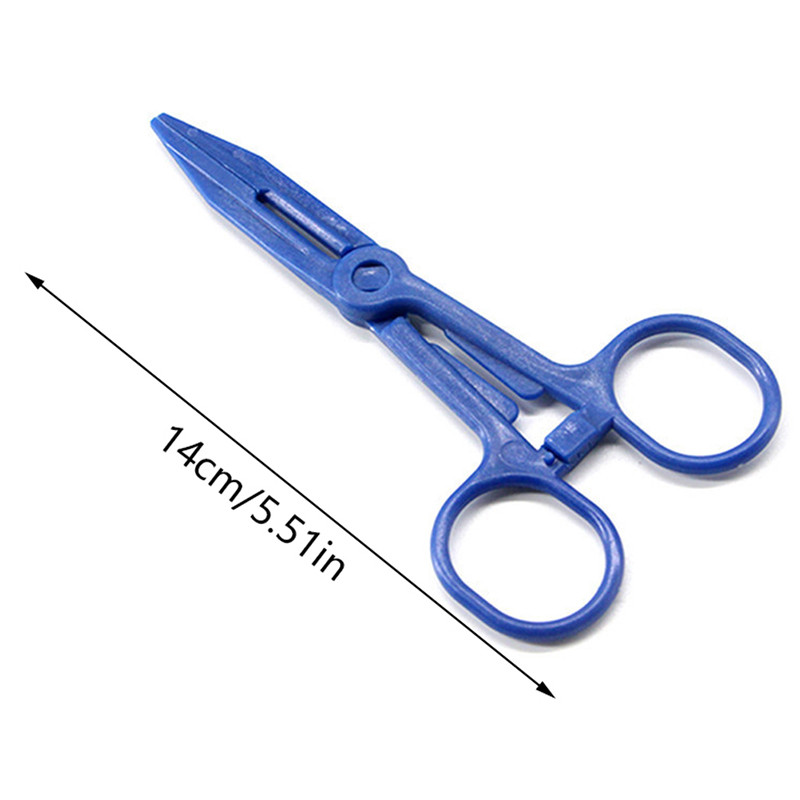 Ühekordselt kasutatavad ABS-plastikust hemostaatilised tangid Kirurgilised tangid Ourdoor esmaabivahendid õdede hooldamiseks Meditsiinilised tangid