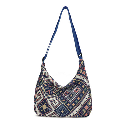 SMOOZA 2022 Ikdienas audekla plecu somas Modes Māksla Gleznas Druka Crossbody Somas sievietēm Sieviešu soma Hobo Sac Femme