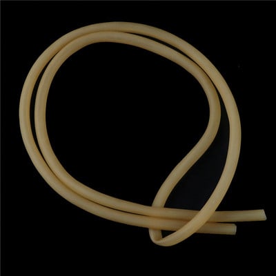1m 4*6mm/6x9mm медицински гумен маркуч Кехлибарена латексова тръба Изпускателна тръба Хирургическа еластична лента за въже