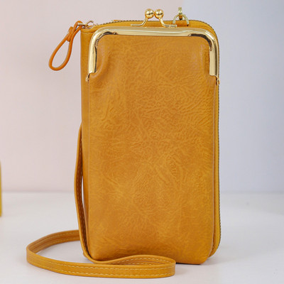 Fashion Messenger Τσάντα για γυναίκες Crossbody Shoulder Κινητό Τηλέφωνο Πορτοφόλι PU Κάτοχος κάρτας Γυναικείο τσαντάκι νομισμάτων