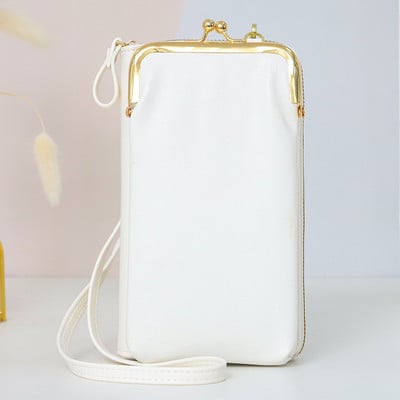 Fashion Messenger Τσάντα για γυναίκες Crossbody Shoulder Κινητό Τηλέφωνο Πορτοφόλι PU Κάτοχος κάρτας Γυναικείο τσαντάκι νομισμάτων