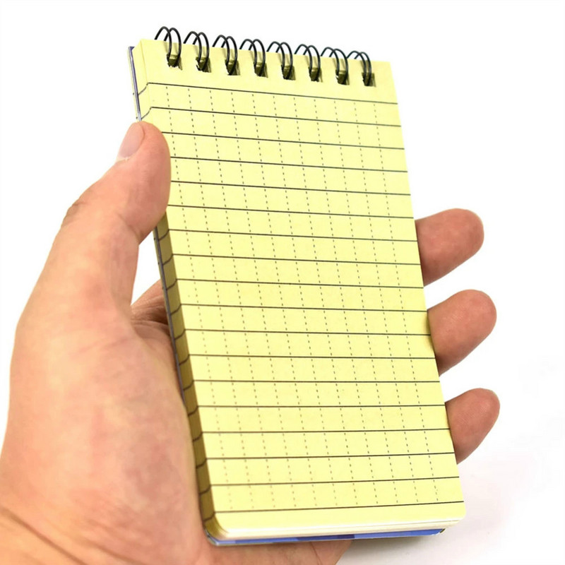 Taktikai jegyzetfüzet minden időjáráshoz Minden időjáráshoz használható jegyzetfüzet Vízálló írópapír esőben írópapír esőben diákkellékek