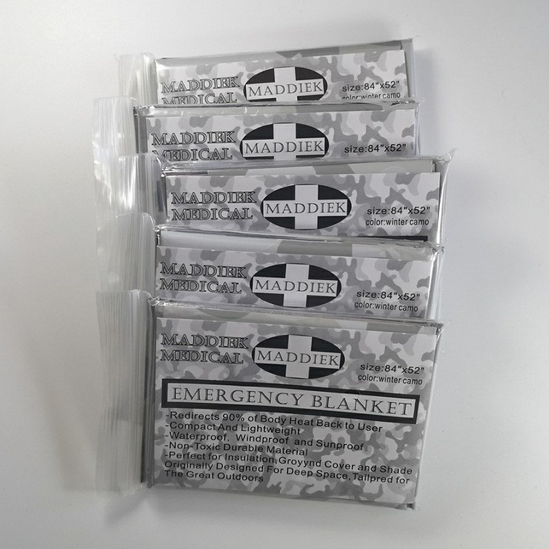 Avārijas termiskā pončo sega Viegla, saliekama, ūdensnecaurlaidīga, vēja necaurlaidīga saulessarga atkārtoti lietojama pārnēsājama kempinga paklājiņa spilventiņa pārvalks