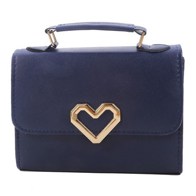 Love Button Преносима универсална чанта през рамо Дамска малка квадратна чанта Messenger Дамски телефон Плътна чанта за чанти Дамска чанта Crossbody