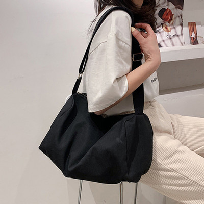 Lõuendist Crossbody kott naistele 2023 Nailonist veekindlad naiste käekotid Tüdrukute õlakottide kottide kotid