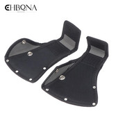 1 db fekete multifunkcionális PU bőr hordozható fejsze hüvely kültéri védőeszközök