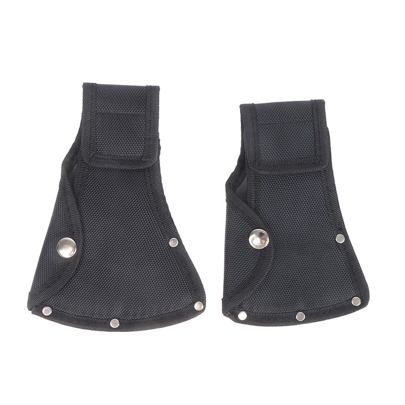 1 db fekete multifunkcionális PU bőr hordozható fejsze hüvely kültéri védőeszközök