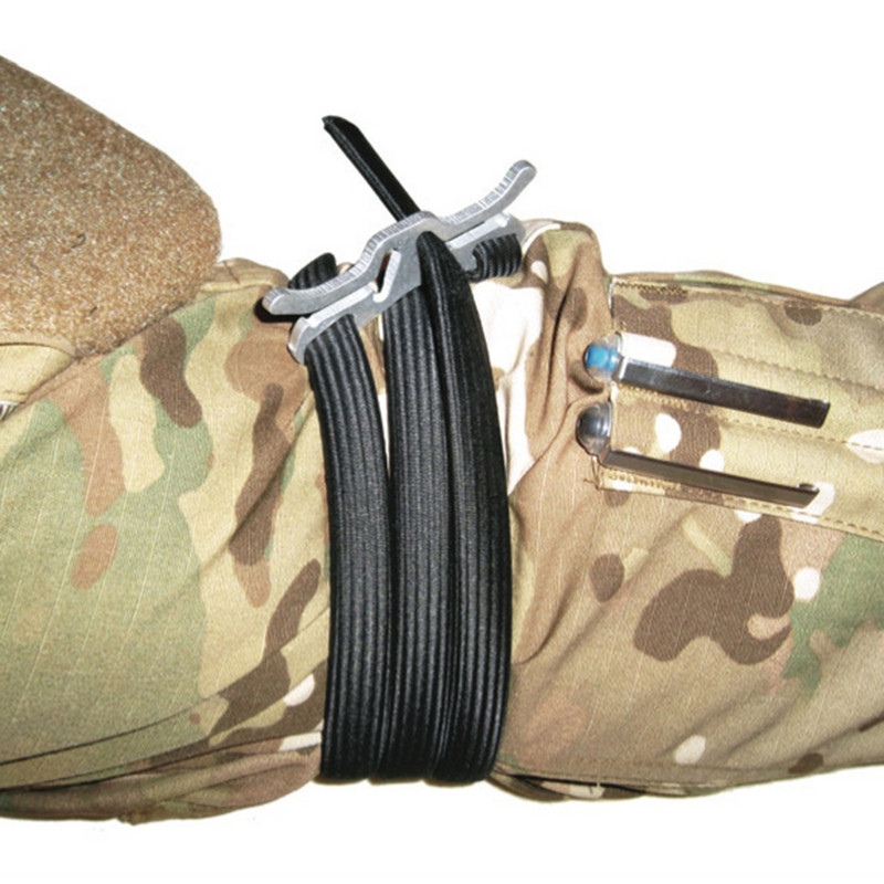 5-1 tk hädaolukorra ellujäämise turnikett välitingimustes EDC hädaolukorra ellujäämise turnikett esmaabi elastsed köied hädaabi turvavöö abi