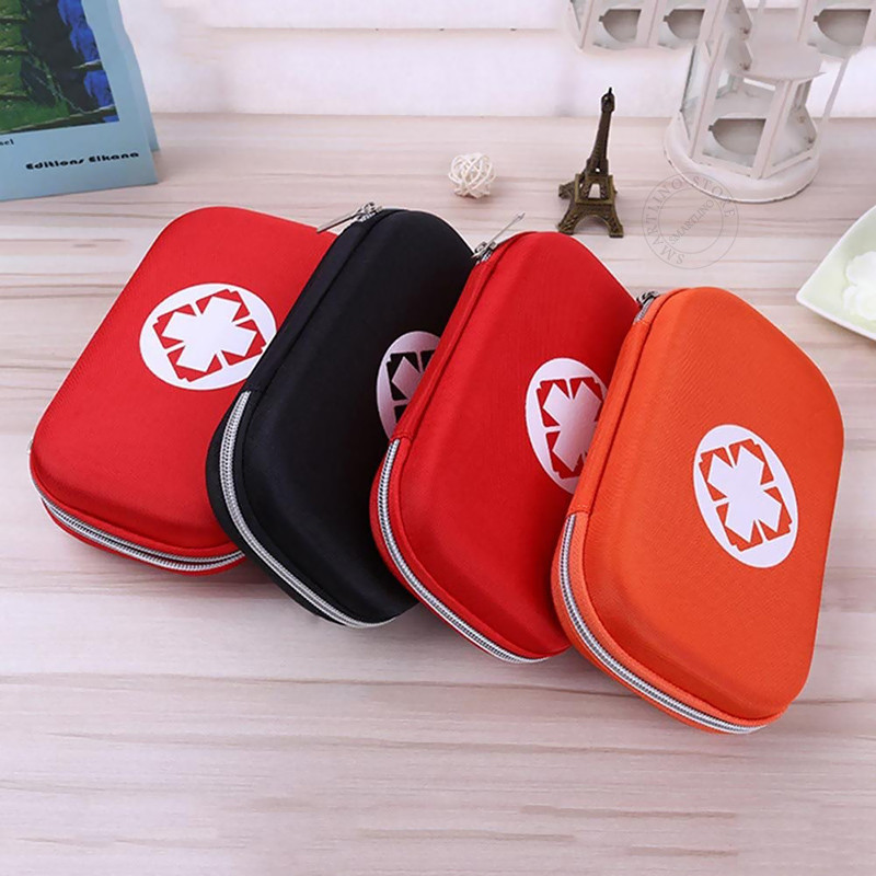 Geantă medicală portabilă de urgență Cutie de depozitare pentru prim ajutor pentru uz casnic, în aer liber, echipament de camping, kit de supraviețuire pentru medicamente