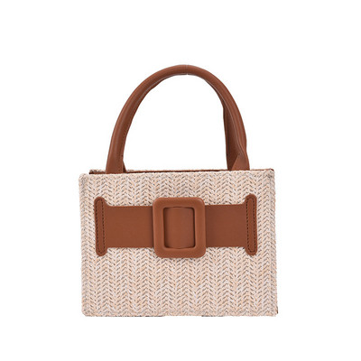 Női táska 2023 új nyári divat Western stílusú kézitáska szalma kereszttartó táskák női táska