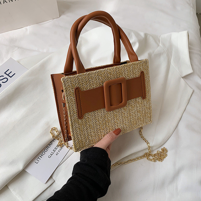 Női táska 2023 új nyári divat Western stílusú kézitáska szalma kereszttartó táskák női táska