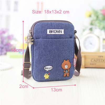 Hot Fashion Ανδρικές Γυναικείες Τσάντες Jean Messenger Γυναικείες ανδρικές τζιν μίνι τσάντα ώμου Clutch τσάντες χιαστί για γυναίκες Sac Femme