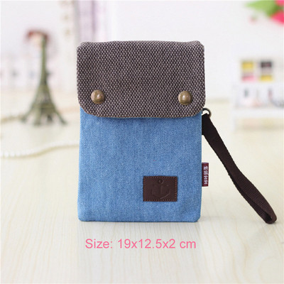 Hot Fashion Ανδρικές Γυναικείες Τσάντες Jean Messenger Γυναικείες ανδρικές τζιν μίνι τσάντα ώμου Clutch τσάντες χιαστί για γυναίκες Sac Femme