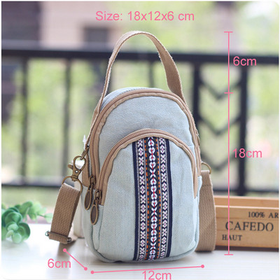 Hot Fashion Ανδρικές Γυναικείες Τσάντες Jean Messenger Γυναικείες ανδρικές τζιν μίνι τσάντα ώμου Clutch τσάντες χιαστί για γυναίκες Sac Femme