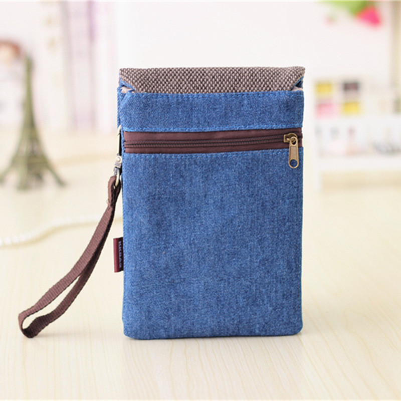 Hot Fashion Ανδρικές Γυναικείες Τσάντες Jean Messenger Γυναικείες ανδρικές τζιν μίνι τσάντα ώμου Clutch τσάντες χιαστί για γυναίκες Sac Femme