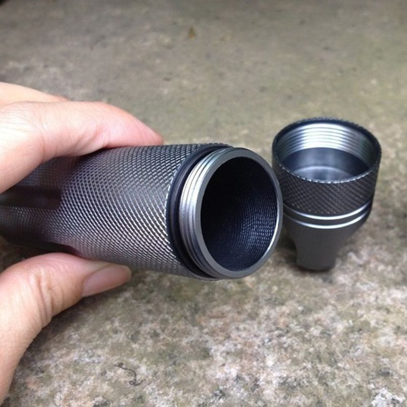 Sticle impermeabile pentru exterior Balight, chibrituri de țigări, prim ajutor de urgență, sticle de supraviețuire pentru pastile pentru camping, cutie de rezervor EDC Q85