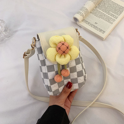 Mobiiltelefonikott Crossbody kott naistele Õlakott Naistele Suvelilled Käekotid Naistele Tüdrukutele Mündikott Rahakotid