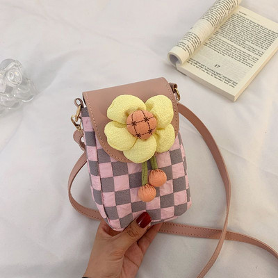 Mobiiltelefonikott Crossbody kott naistele Õlakott Naistele Suvelilled Käekotid Naistele Tüdrukutele Mündikott Rahakotid