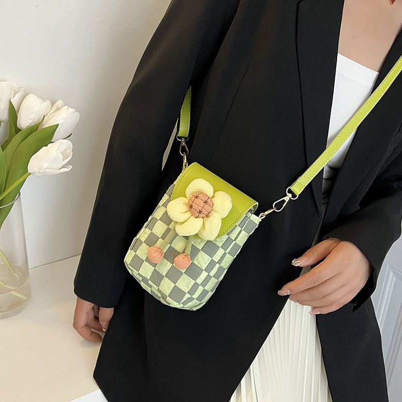 Mobiiltelefonikott Crossbody kott naistele Õlakott Naistele Suvelilled Käekotid Naistele Tüdrukutele Mündikott Rahakotid