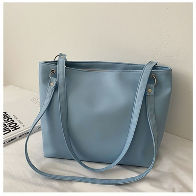 Õlakotid Naiste PU-nahast vabaaja suure mahutavusega kandekott kaenlaalused OL Kontor High Street Ins College Book Bag Mood šikk