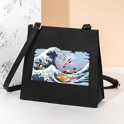 Τετράγωνες τσάντες Wave Pattern Casual γυναικεία τσάντα 2022 Νέα μόδα χιαστί τσάντα ώμου All-match Messenger Τσάντα Sundries Tote Bags